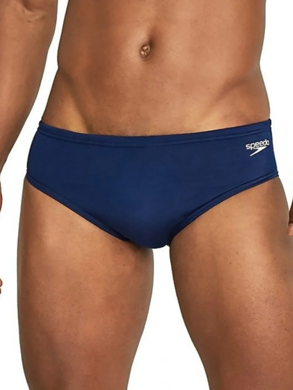 Speedo Mens ProLT Solid Swim Brief Navy Blue 32
